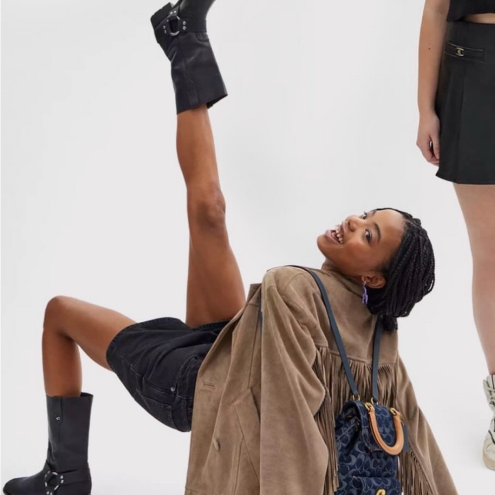 Coach Tara Biker Boots